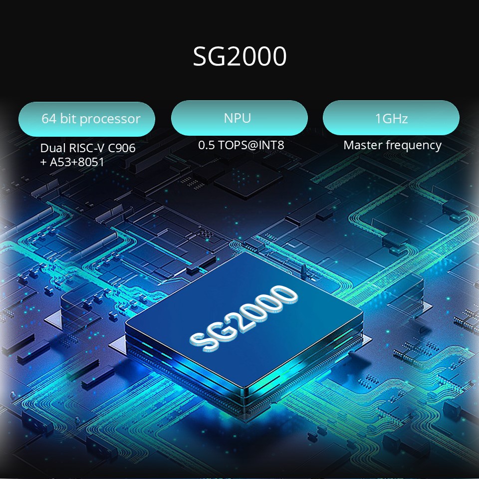 لوحة تطوير SG2000 ، ذراع RISC-V C906 ، لتعلم Linux