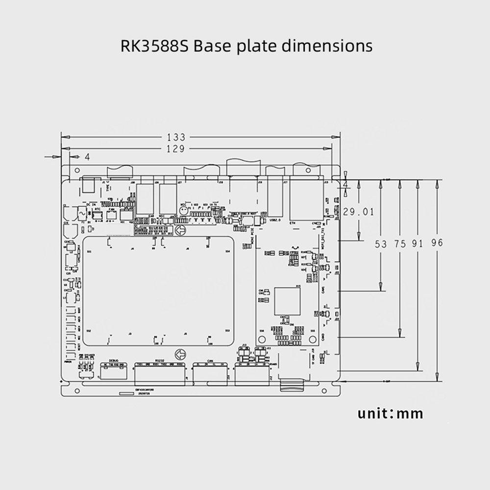 RK3588S Single Board Computer